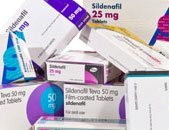 Boxes of brands of sildenafil