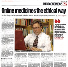 Online medicines ethical