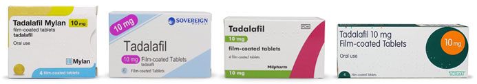 Tadalafil brands pack photos