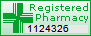 UK registered pharmacy logo